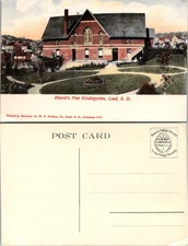 Hearst Free Kindergarten Lead SD Postcard