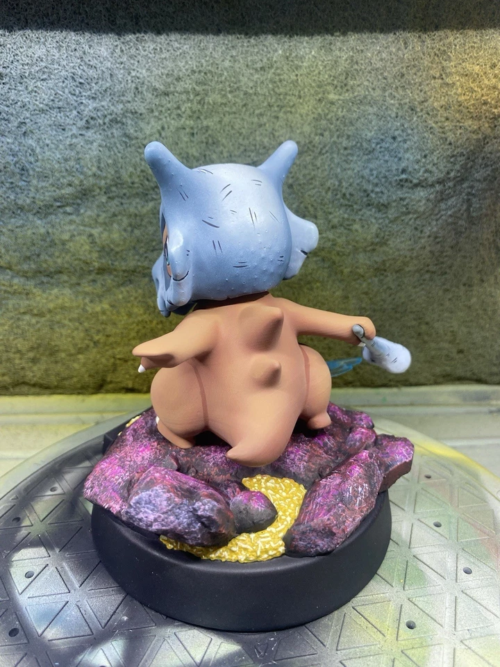 Figure Pokémon Cubone / Osselait In Resina - Immagine 3 di 4