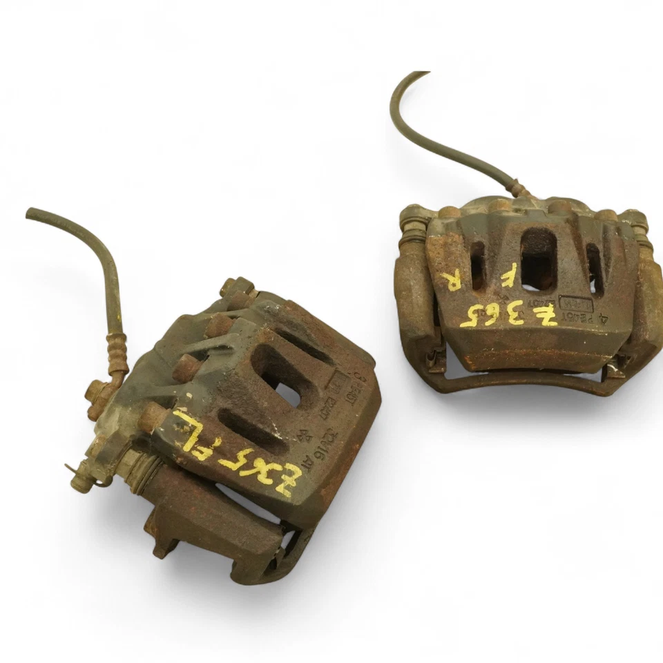 92-00 Lexus Sc300 Sc400 Z30 Caliper Brake Stop Front Left Right Lh Rh Set Of 2 - Image 2 of 4