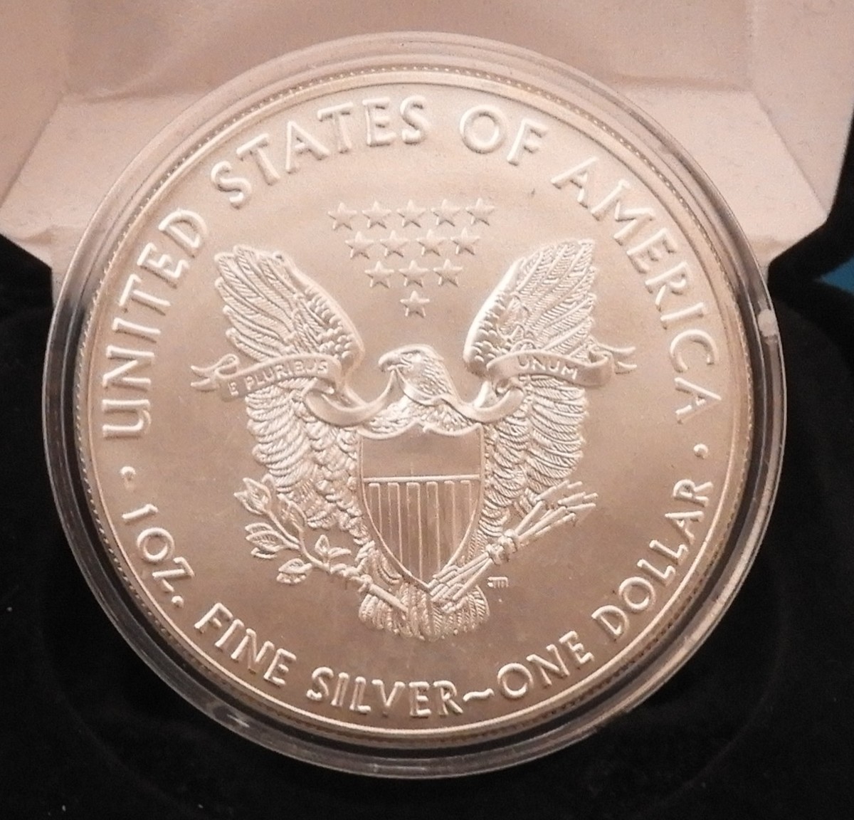 2016 American Silver Eagle, Franklin Mint, 1oz .999 Donald Trump