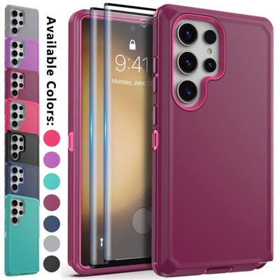 For Samsung Galaxy S23 S22 S21 FE Ultra S20 S20 FE Case Cover / Screen Protector
