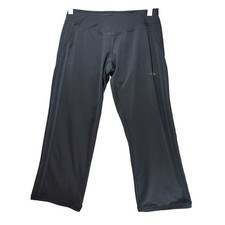 Adidas Clima 360 Athletic Straight Leg Pants Womens S Black 3 Stripe Gorpcore