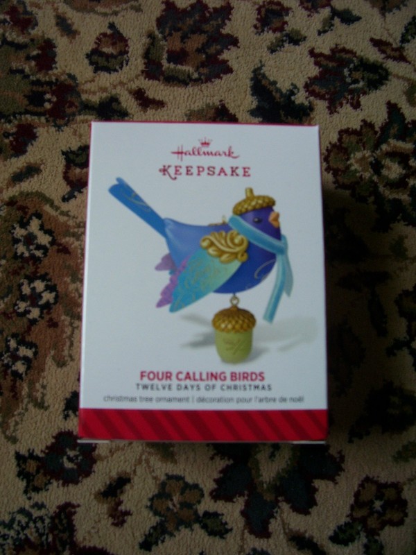 Hallmark Ornament Four Calling Birds 2014 Twelve Days of Christmas
