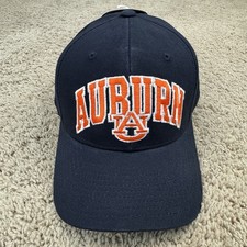 Auburn Tigers Hat Navy Adjustable Strap Orange Arch Team Logo Hammer UA Cap NWT