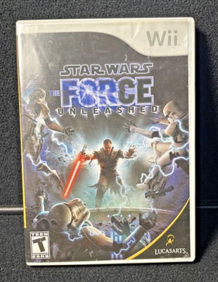 Star Wars: The Force Unleashed (Nintendo Wii, 2008) Complete and Tested