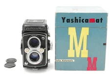 [NEAR MINT / BOX]Yashica Mat TLR 6x6 Film Camera 80mm f3.5 Lens From JAPAN