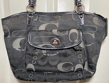 2pc Coach Bag purse  Wallet Logo