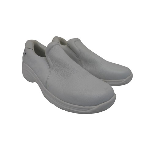 Nurse Mates Damen Slipper Taube rutschfeste Arbeitsschuhe weiß Größe 7,5M