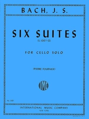 Six Cello Suites BWV1007-1012 cello Johann Sebastian Bach Interna
