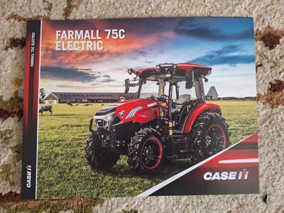 Case IH Farmall 75C Electric Prospekt Traktor Schlepper