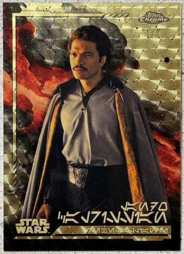 Billy Dee Williams [Superfractor] #A-BDW Star Wars 2025 Topps Chrome Autograph card