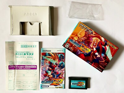 GBA Rockman Zero 2 Megaman Game Boy Advance Rock Mega Man Nintendo Gameboy JAPAN
