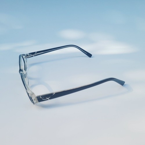 SPL-26 eyeglasses black Cristal 51-16 135 rectangular frame slim full frame - Picture 5 of 9