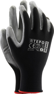 24 Paar Arbeitshandschuhe Mechaniker Garten Handschuhe PU Nylon Schutz 7/8/9/10