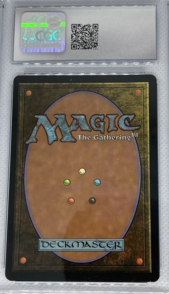 Cgc 10 Gem Mint - Pop 1 - Mtg Sapphire Medallion Charlie Brown Misprint (German) - Image 2 of 4