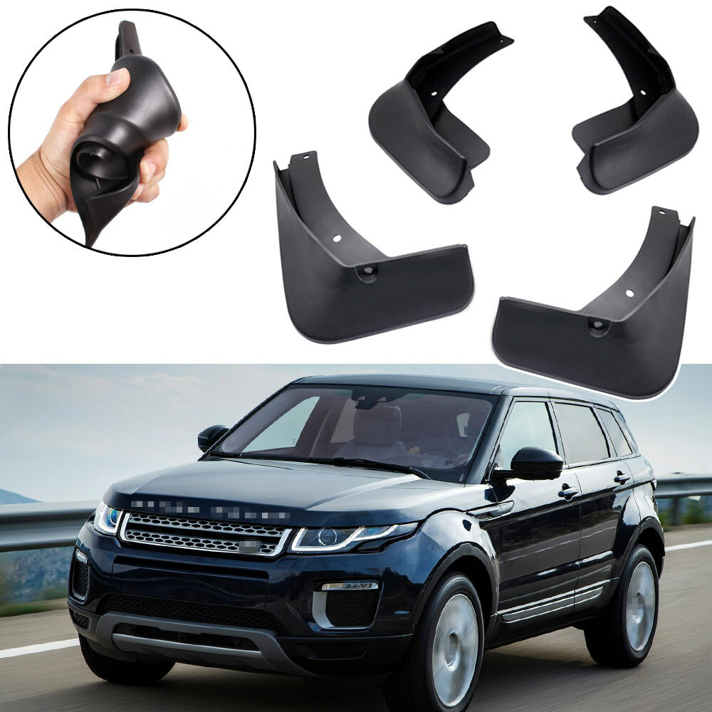 4 Mud Flaps Splash Guard Fender Car Mudguard for RANGE ROVER EVOQUE 2016-2018 17