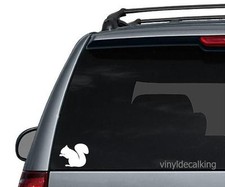 Squirrel Decal, Vinyl Truck, Boat, Hunting Window Stickers
