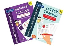 Image of LETTERS NUMBERS Tracing Handwriting Practice Workbook Learn To Write Ages 3-5