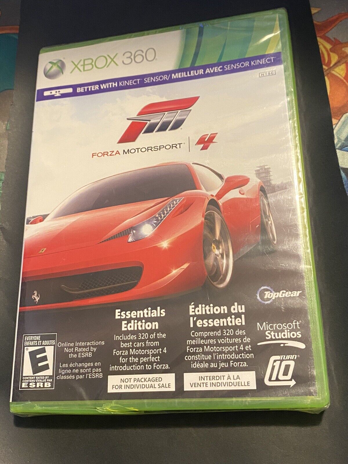 Forza Motorsport 4 Essentials Edition Xbox 360 New Sealed Graded WATA 9.4 A+