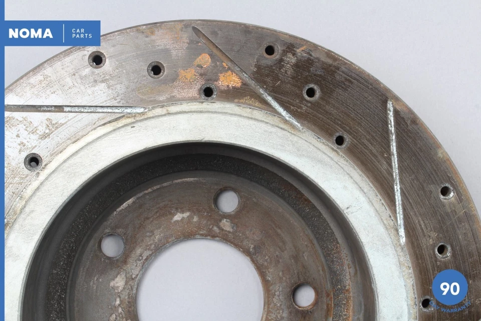 Disco rotor freno trasero izquierdo o derecho 97-99 Jaguar XK8 X100 C2C41251 OEM Foto 2 de 4