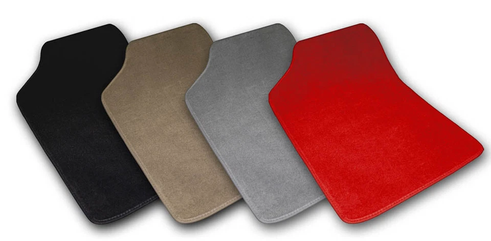 ¡NUEVO! Juego de 2 alfombrillas Ford 2010-2014 selección de alfombras negras, rojas, tostadas, humo Foto 3 de 4