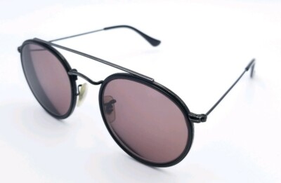 Ray-Ban Womens Black RB3548 186 52×20-145 Round Frame Only