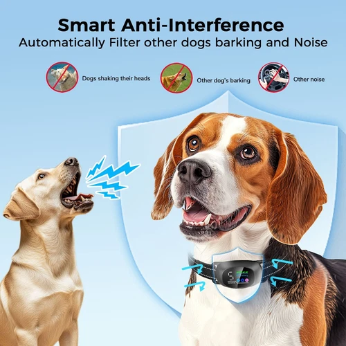 Anti Bell Halsband Hunde Erziehungshalsband Anti Bark Collar Gerät für Hunde - Bild 11 von 12