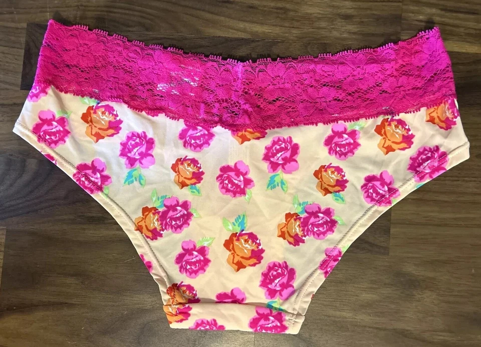 Calcinha de biquíni muito vintage - Candie's renda náilon tamanho médio - Imagem 4 de 4