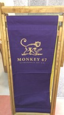 Branded Monkey 47 Dry Gin Deckchair. Hardwood Frame With Canvas Sling.