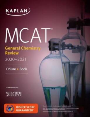 MCAT General Chemistry Review 2020-2021: Online + Book (Kaplan Test Prep) - GOOD