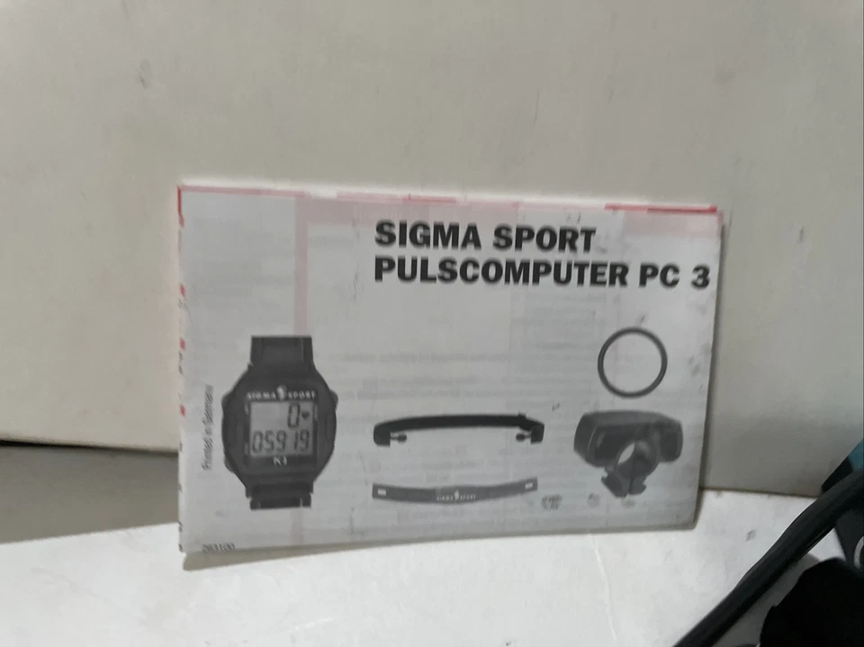 Sigma Sport PC 3 Pulse Computer Optimum Fatburning Monitor Watch NO WRIST BAND - Image 4 of 4