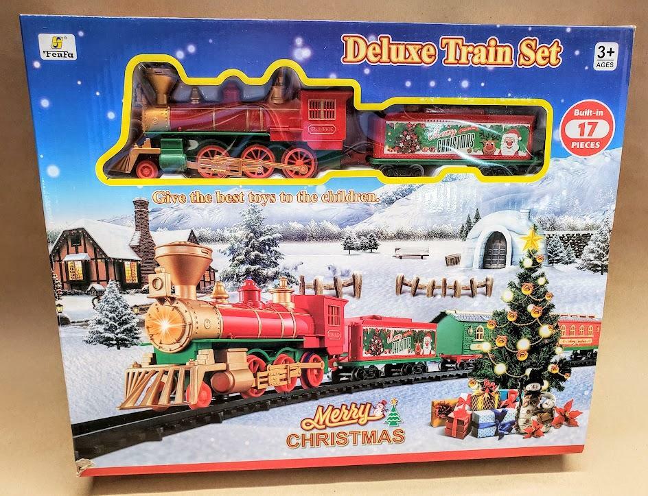 best christmas train set with smoke