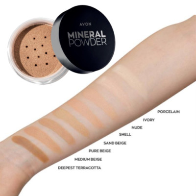 Avon Mineralpuder, loses Puder, Farbwahl
