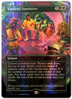 MTG Kindred Summons (Double Rainbow Foil) Secret Lair Commander Deck 1901 NM