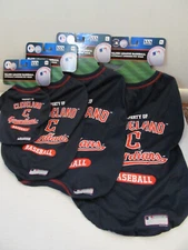 Pets First MLB Property of Cleveland Guardians Pet Wear, Sizes XS, M, L, XL