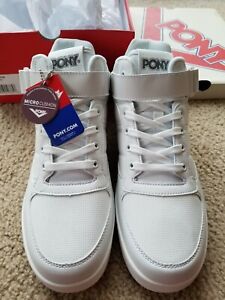 pony high top basketball shoes