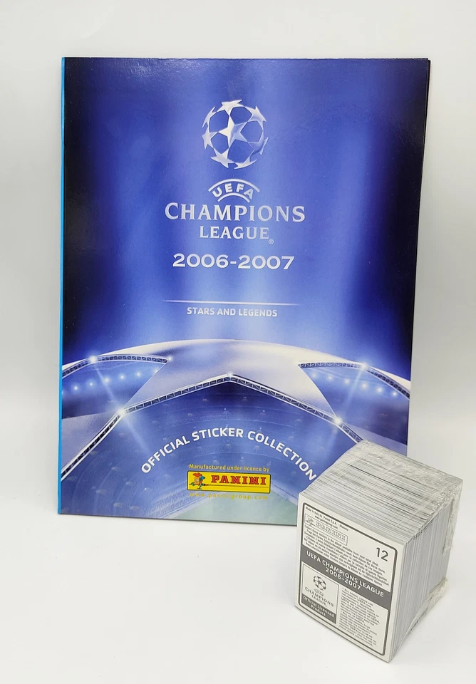 Uefa Champions League 2006 2007 Album Vide + Set Complet Panini Full - Photo 1/1