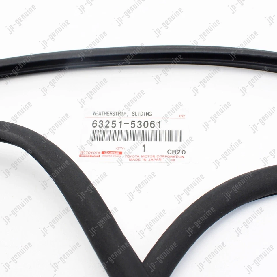 Sello resistente al clima techo corredizo original TOYOTA LEXUS IS250 IS300 IS350 63251-53061 Foto 3 de 4