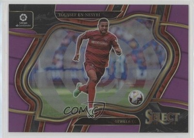 2022 Panini Select La Liga Field Level Purple Prizm 13/75 Youssef En-Nesyri 0o5t