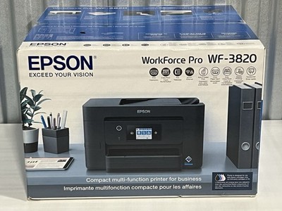 Epson WorkForce Pro WF-3820 Wireless All-in-One Printer SEALED C11CJ07201 WF3820