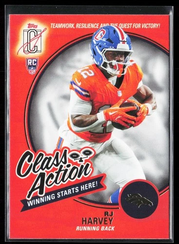 2025 Topps Signature RJ Harvey Base (RAW)