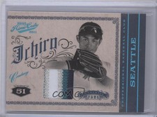 2011 Playoff Prime Cuts Century Platinum Materials 7/10 Ichiro Suzuki HOF 9xg