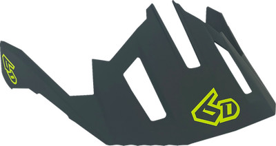 6D Helmets ATB-2T Ascent Replacement Visor Neon Yellow M-2XL 77-0133