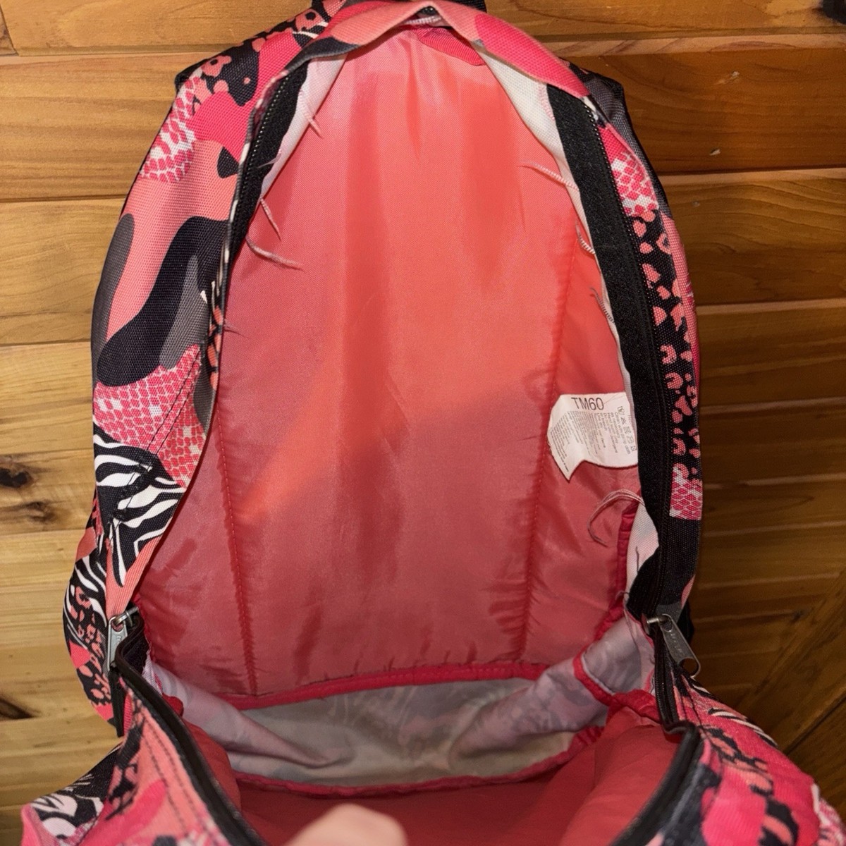 TRANS By JANSPORT Backpack Zebra/Animal Print TM60 Pink,Black,Gray,White EUC! | eBay TRANS By JANSPORT Backpack Zebra/Animal Print TM60 Pink,Black,Gray,White EUC! | eBay