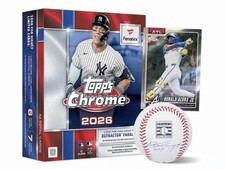 2026 Topps Chrome Baseball Fanatics Exclusive Mega Box MLB Sealed Same Day Ship