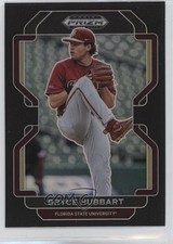 2022 Panini Prizm Draft Picks Black Prizm Bryce Hubbart #PDP94 pi4