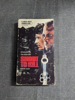 Shoot To Kill VHS 1988 Action Thriller Sidney Poitier Touchstone Home Video