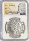 2021 S MORGAN "NGC MS70 PRIVY" -  THE PERFECT MORGAN NEW ORLEANS!  MORGANS!💥✅