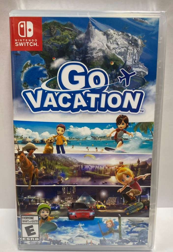 Go Vacation Nintendo Switch Brand New Sealed Game Special (Sports