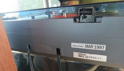 Record Player AIWA PX-E850 Stereo Auto Turntable W/Manual 1997